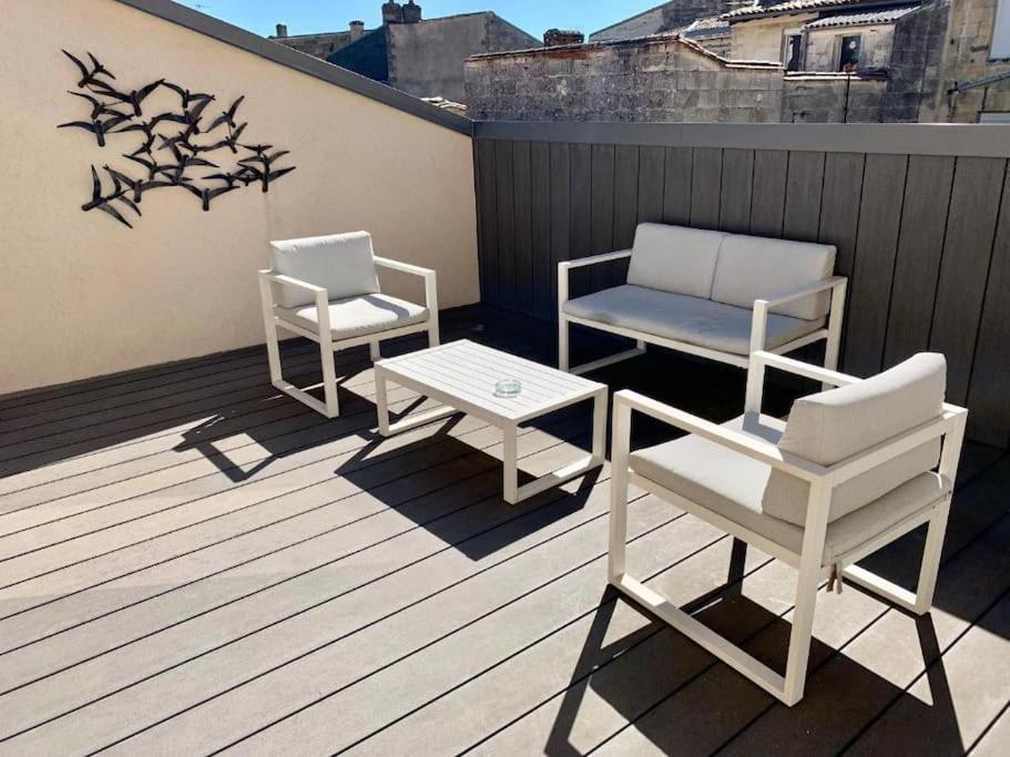 Maison D'Hotes, Terrasse & Jacuzzi En Plein Centre Bordeaux Exterior foto